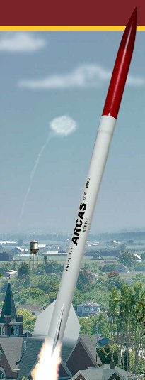Rocketarium Frangible ARCAS Rocket - Click Image to Close