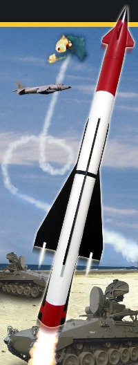 Rocketarium Roland Surface-To-Air Missile